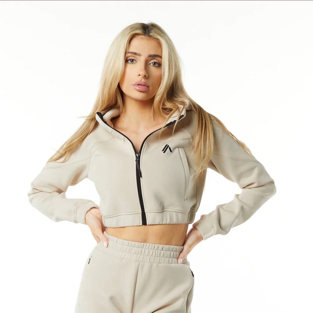 Alphalete ELMTS Crop Zip Jacket